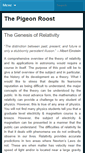 Mobile Screenshot of pigeonroost.net