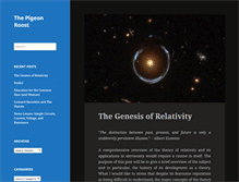 Tablet Screenshot of pigeonroost.net